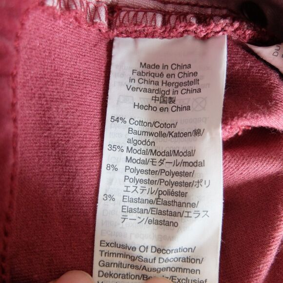 Madewell Women's Tall 10" High-Rise Skinny Jeans Stretch Velvet Edition Size 26 - Picture 7 of 12